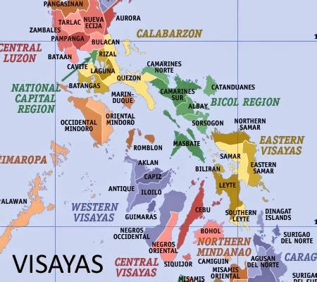 visayas cities list